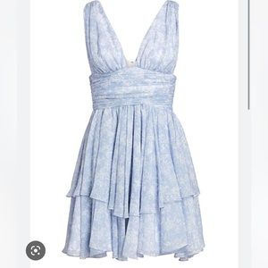 Caroline constas v neck dress